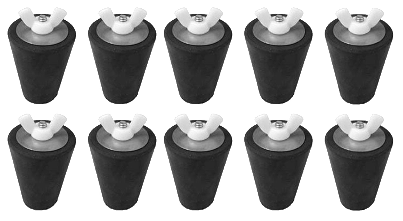 10 PACK Winter Swimming Pool Rubber Expansion Plugs Return Skimmer Fits